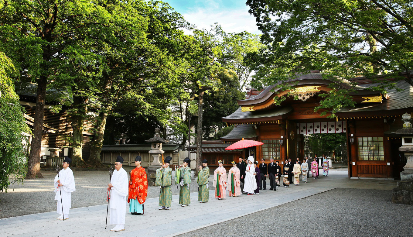 公式 大國魂神社結婚式場 東京の歴史ある神社で行う本物の神前挙式 結婚式